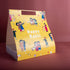 Yellow Happy Rakhi Hamper Carry Bag (Limited Edition) Price per pc: Rs. 250