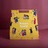 Yellow Happy Rakhi Hamper Carry Bag (Limited Edition) Price per pc: Rs. 250