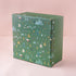 Nordic Noel Holiday Green Rigid Gift Box