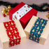 Christmas Cream Gift Box with Mistletoe Magic Red Sleeve