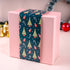 Christmas Pink Gift Box with Mistletoe Magic Green Sleeve