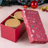 Nordic Noel Box of 2 - Crimson Red