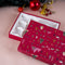 Nordic Noel Crimson Red Rigid Chocolate Box ( Cavity of 12 pcs )