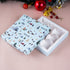 Nordic Noel Frosted Blue Rigid Chocolate Box ( Cavity of 9 pcs )