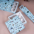 Nordic Noel Frosted Blue Rigid Chocolate Box ( Cavity of 12 pcs )