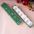Nordic Noel Holiday Green Rigid Chocolate Box ( Cavity of 6 pcs )