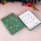 Nordic Noel Holiday Green Rigid Chocolate Box ( Cavity of 12 pcs )