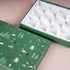 Nordic Noel Holiday Green Rigid Chocolate Box ( Cavity of 12 pcs )