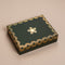 Utsav Olive Green Cuff Style Mithai/Chocolate Box ( Cavity of 12 pcs )