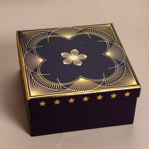 Utsav Midnight Purple Gift Box