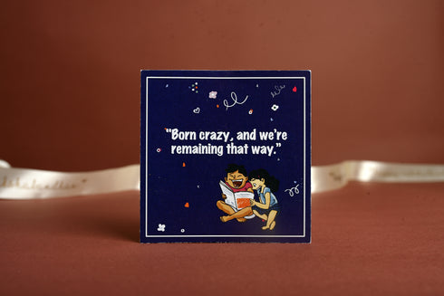 Rakhi Quote Cards (Pack of 10 pcs)