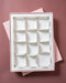 Blush Pink Rigid Chocolate Box (Cavity of 12 pcs)