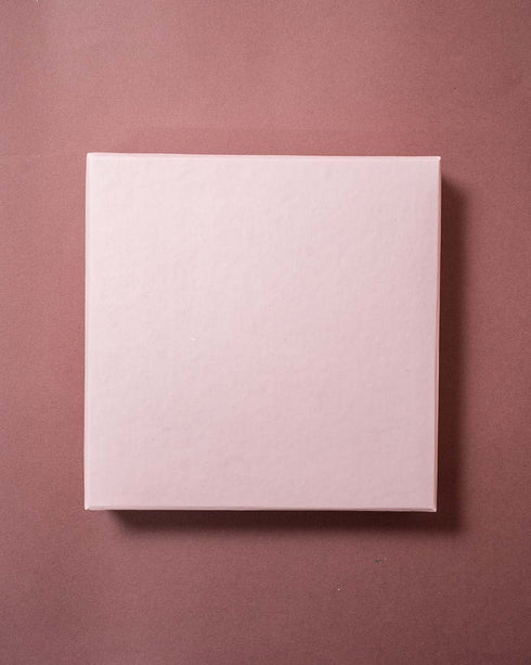 Blush Pink Rigid Chocolate Box (Cavity of 9 pcs)
