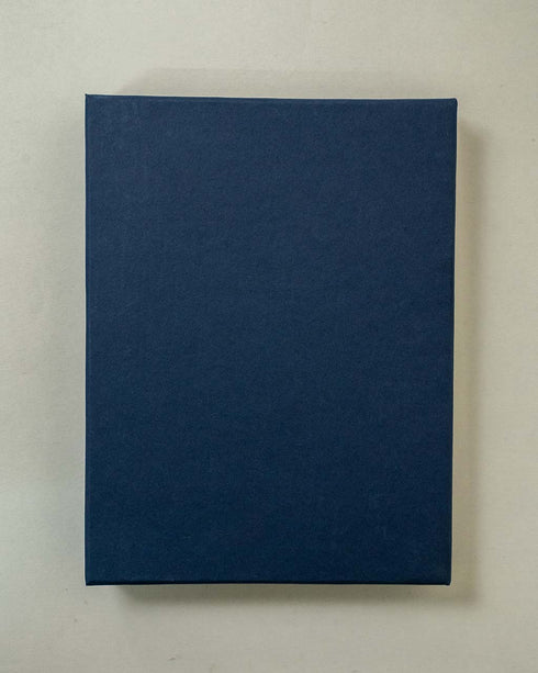 Navy Blue Rigid Chocolate Box (Cavity of 12 pcs)