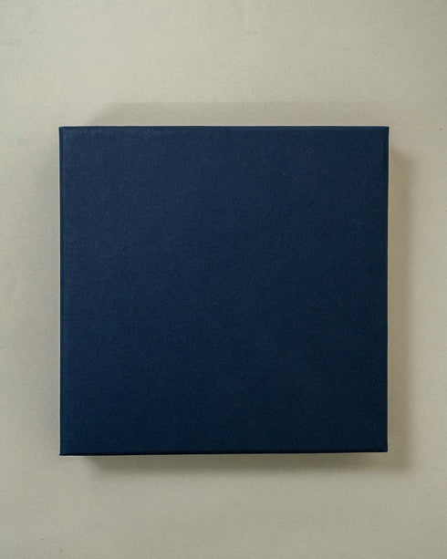 Navy Blue Rigid Chocolate Box (Cavity of 9 pcs)