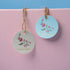 Happy Rakhi Tag (Round Pack of 10)