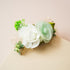 Mint Green & White Rose Flower bunch - Pack of 4 pcs (for packaging & decoration)