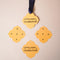 Festive Tag - Yellow (Pack of 10 pcs - Love, Light & Celebration)