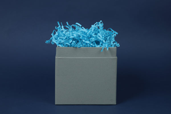 Light Blue Shredded Paper
