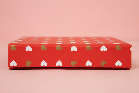 Red Heart Chocolate Magnetic Box (Cavity of 9 pcs)