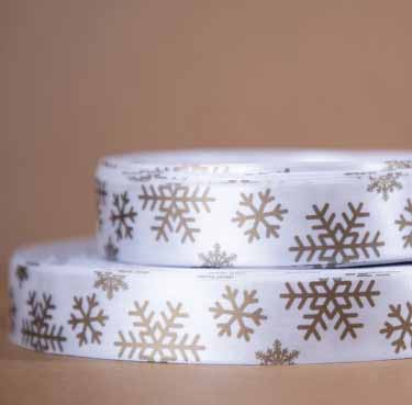 Snowflake Christmas Ribbon