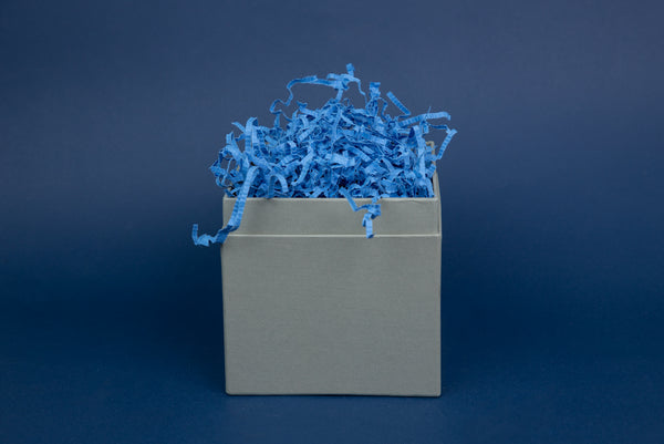 Blue Shredded Paper