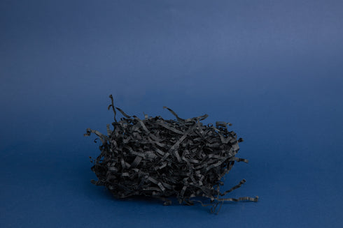 Black Shredded Paper