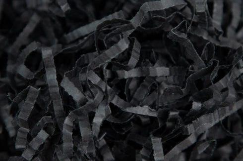 Black Shredded Paper