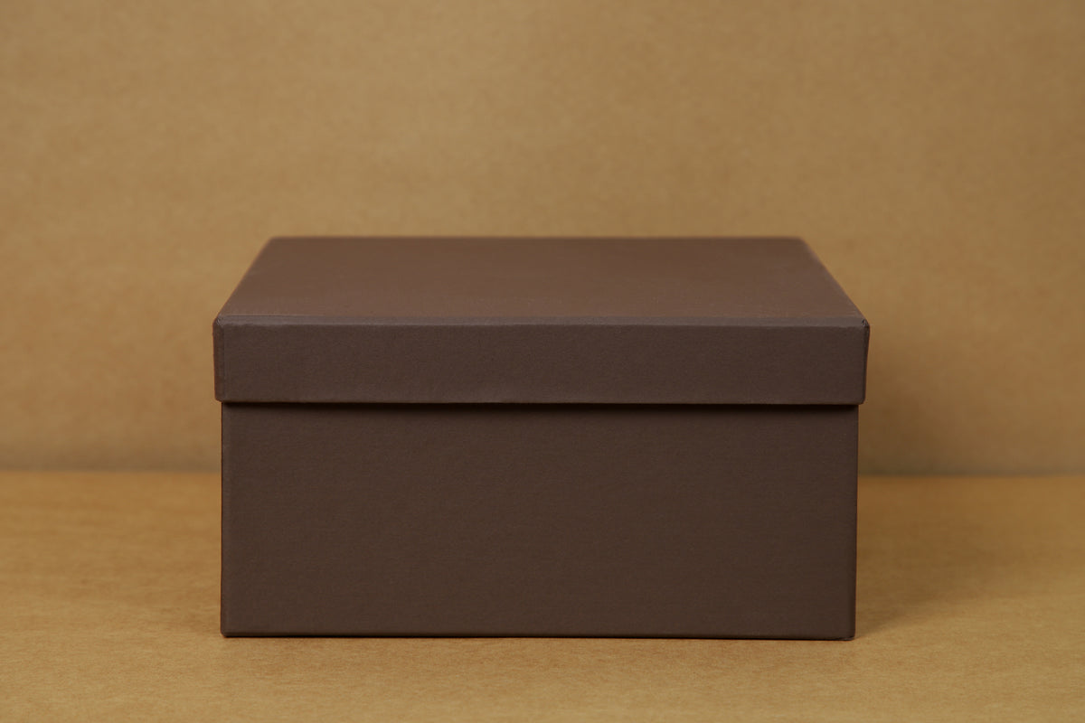 Brown Rigid Gift Box The Packing Company