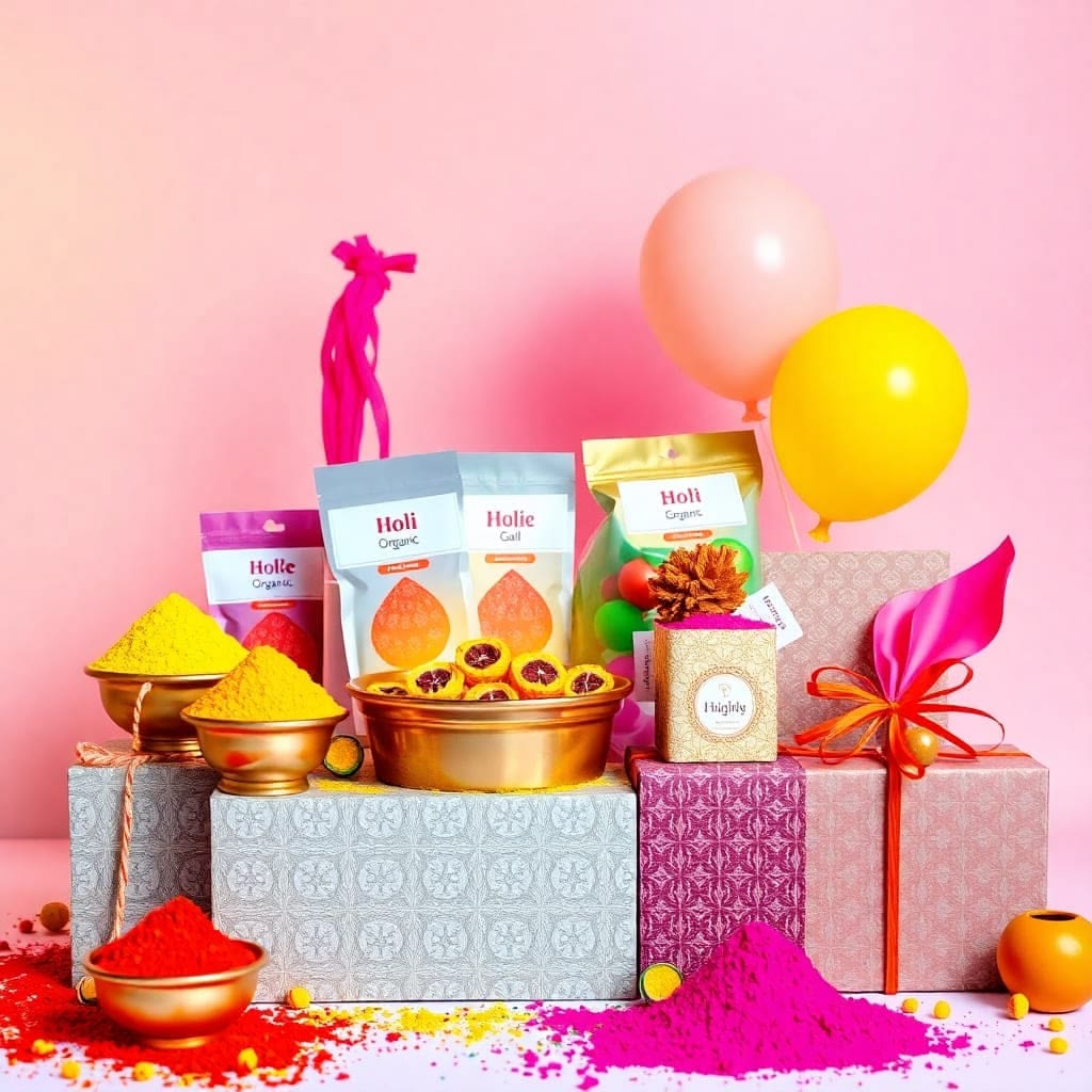 Holi Packaging Ideas for Brands: How to Make Your Festive Hampers Stand Out