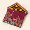 Bageecha Burgundy Cuff Style Mithai/Chocolate Box ( Cavity of 12 pcs )