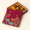 Bageecha Burgundy Cuff Style Mithai/Chocolate Box ( Cavity of 16 pcs )