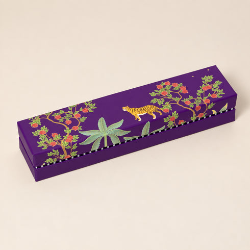 Bageecha Purple Cuff Style Chocolate/Mithai Box - Cavity of 6 pcs (Copy)