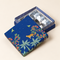 Bageecha Sapphire Blue Cuff Style Mithai/Chocolate Box ( Cavity of 9 pcs )