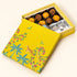 Bageecha Yellow Cuff Style Mithai/Chocolate Box ( Cavity of 16 pcs )