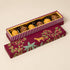 Bageecha Burgundy Cuff Style Chocolate/Mithai Box - Cavity of 6 pcs
