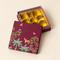 Bageecha Burgundy Cuff Style Mithai/Chocolate Box ( Cavity of 9 pcs )