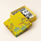 Bageecha Yellow Cuff Style Mithai/Chocolate Box ( Cavity of 9 pcs )