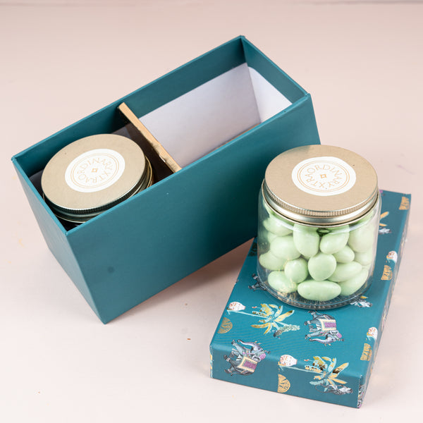Jar Box of 2 - Van Mahal ( Persian Green )