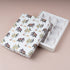 Van Mahal Gold Foil Rigid Chocolate Box (Ivory - Cavity of 12 pcs)