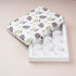 Van Mahal Gold Foil Rigid Chocolate Box (Ivory - Cavity of 12 pcs)