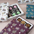 Van Mahal Gold Foil Rigid Chocolate Box ( Persian Green  - Cavity of 12 pcs)