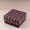 Van Mahal Gold Foil Box ( Cranberry )