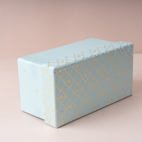 Moroccan Jar Box of 2 - Powder Blue