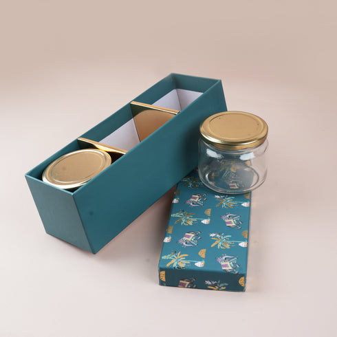 Jar Box of 3 - Van Mahal ( Persian Green )