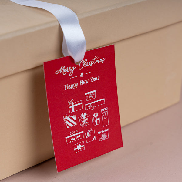 Merry Christmas Red Tag