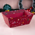 Nordic Noel Crimson Gold Foiled Basket