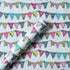 Happy Birthday Pennant Wrapping Roll (2 MTRS ROLL - 27.5X79 INCHES)