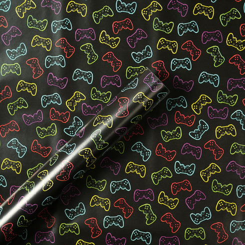 Glow Gamepad Wrapping Roll (2 MTRS - 27.5X79 INCHES)