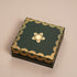 Utsav Olive Green Cuff Style Mithai/Chocolate Box ( Cavity of 9 pcs )